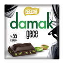 Nestle Damak Gece Dark Chocolate with Pistachios (Antep Fıstıklı Bitter Kare Çikolata) 60g