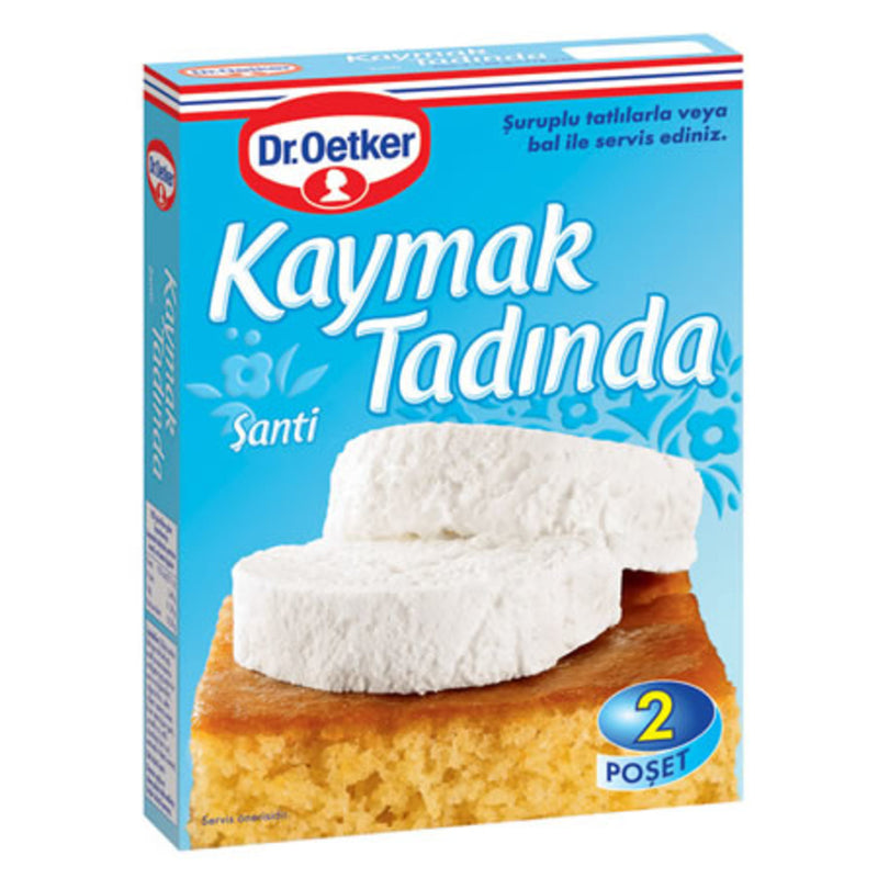 Dr.Oetker Kaymak-Flavor Cream (Kaymak Tadında Şanti) 2ad/pcs