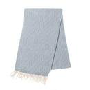 Turkish Bath Cloth 100% Cotton (Hamam Peştemal Havacı Mavi %100 Pamuk)