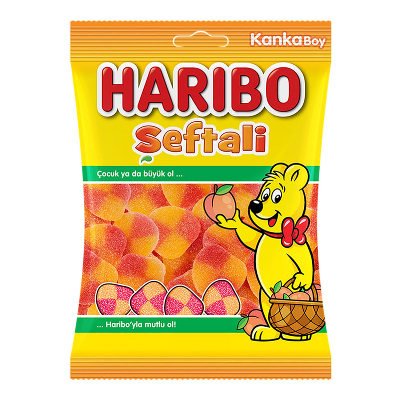 Haribo Peach Gummies (Şeftali) 70g