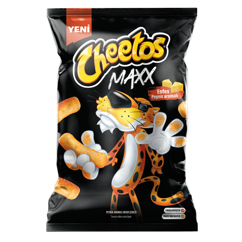 Cheetos Maxx Cheese Flavor  (Cheetos Maxx Peynir Aromalı) 80g