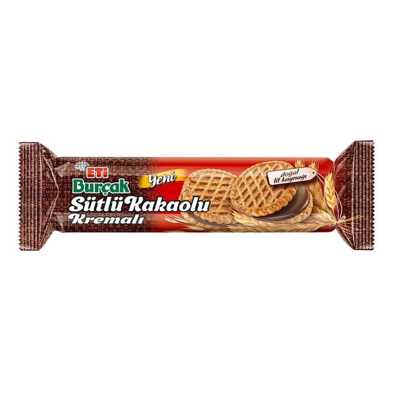 Eti Burçak Cocoa Cream Biscuit (Kakao Kremalı Bisküvi) 100g