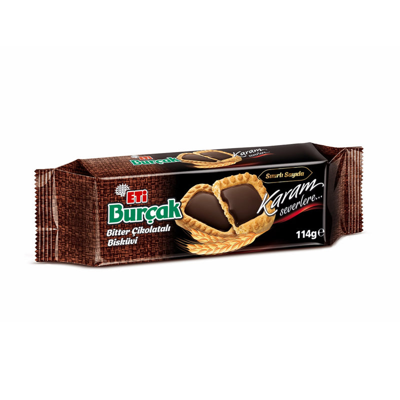 Eti Burçak Dark Chocolate Oatmeal Biscuit (Bitter Çikolatalı Yulaflı Bisküvi) 114g