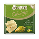 Ülker White Chocolate with Pistachio Söbiyet (Antep Fıstıklı Şöbiyetli Beyaz Çikolata) 60g