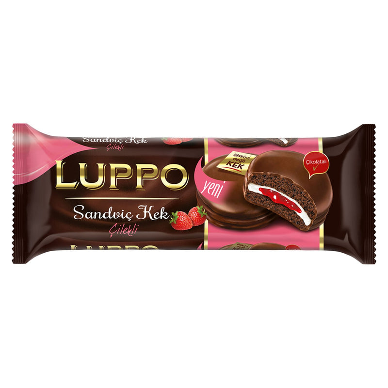 Luppo Sandwich Cake (Sandviç Kek Çilekli) 182g
