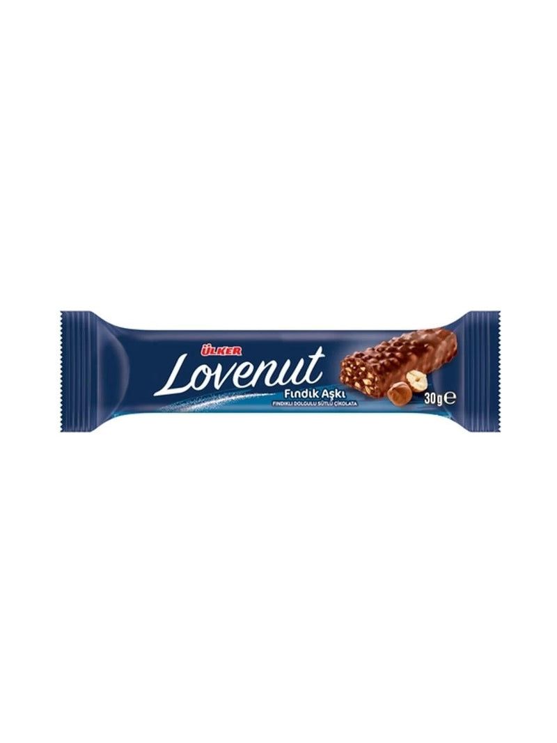 Ülker Lovenut Hazelnut Chocolate (Fındıklı Çikolata) 30g