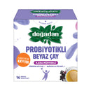 Doğadan Probiotic White Tea with Black Elderberry, 14-pack (Probiyotik Beyaz Çay Kara Mürverli) 21g