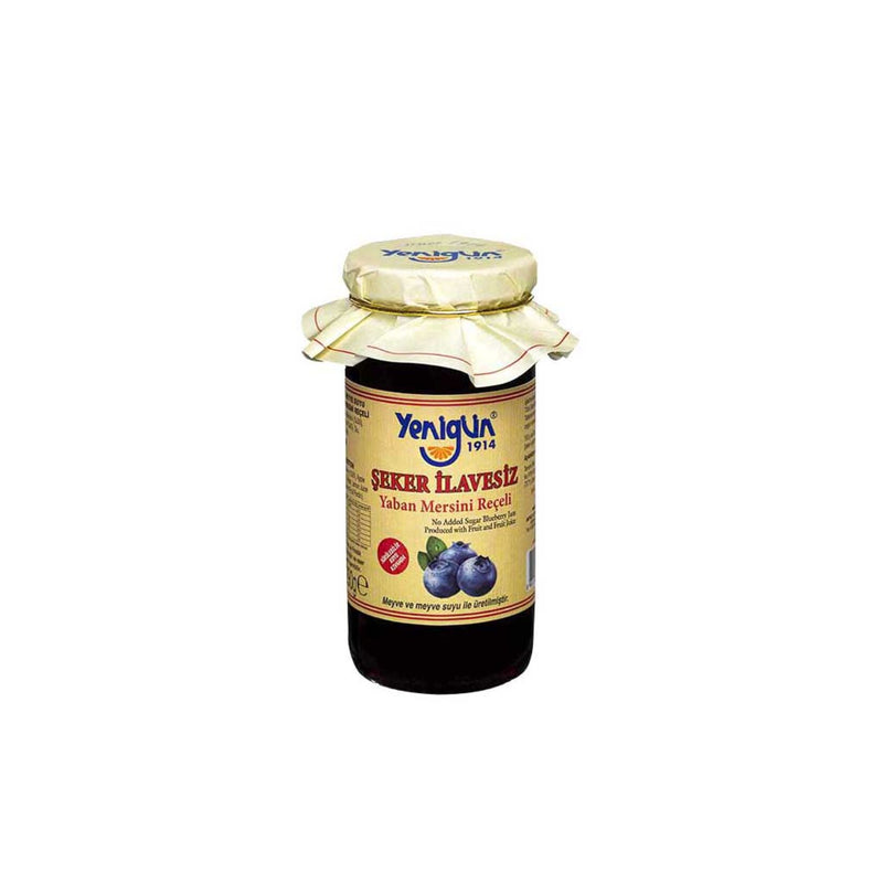 Yenigün Sugar-Free Blueberry Jam (Şeker İlavesiz Yaban Mersini Reçeli) 290g