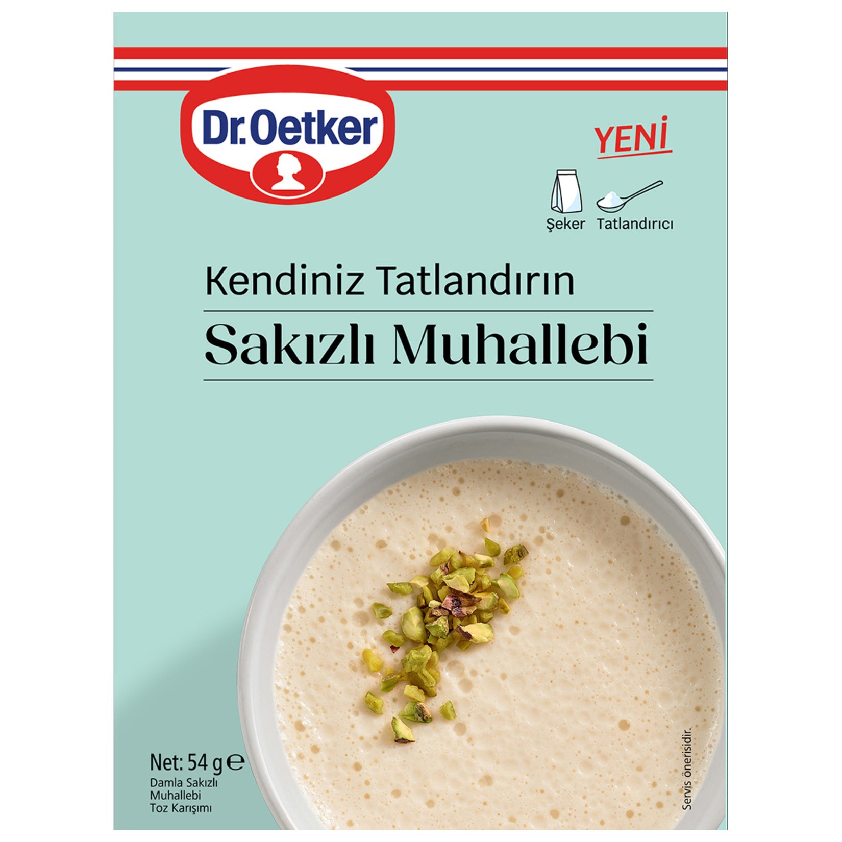 Mastic Pudding Dr. Oetker Custom Sweetened Mastic Pudding (Kendiniz Tatlandırın Sakız