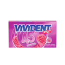 Vivident 45Dk Wallet Raspberry Flavored Gum (Cüzdan Ahududu Aromalı Sakız) 26g