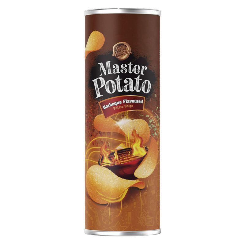 Master Potato Barbecue Seasoned Potato Chips (Barbekü Çeşnili Patates Cipsi) 160g