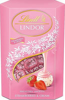 Lindt Lindor Strawberry&Cream 200g