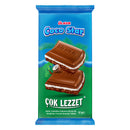 Ülker Cocostar Milk Chocolate Cocoa Coconut Tablets (Sütlü Çikolatalı Kakaolu Hindistan Cevizli) 97g