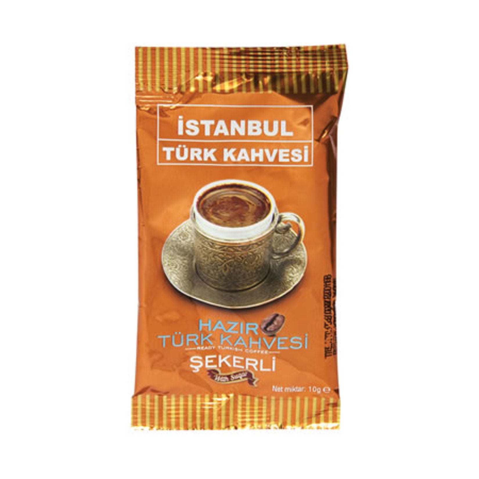 İstanbul Instant Turkish Coffee with Sugar (Hazır Türk Kahvesi Şekerli