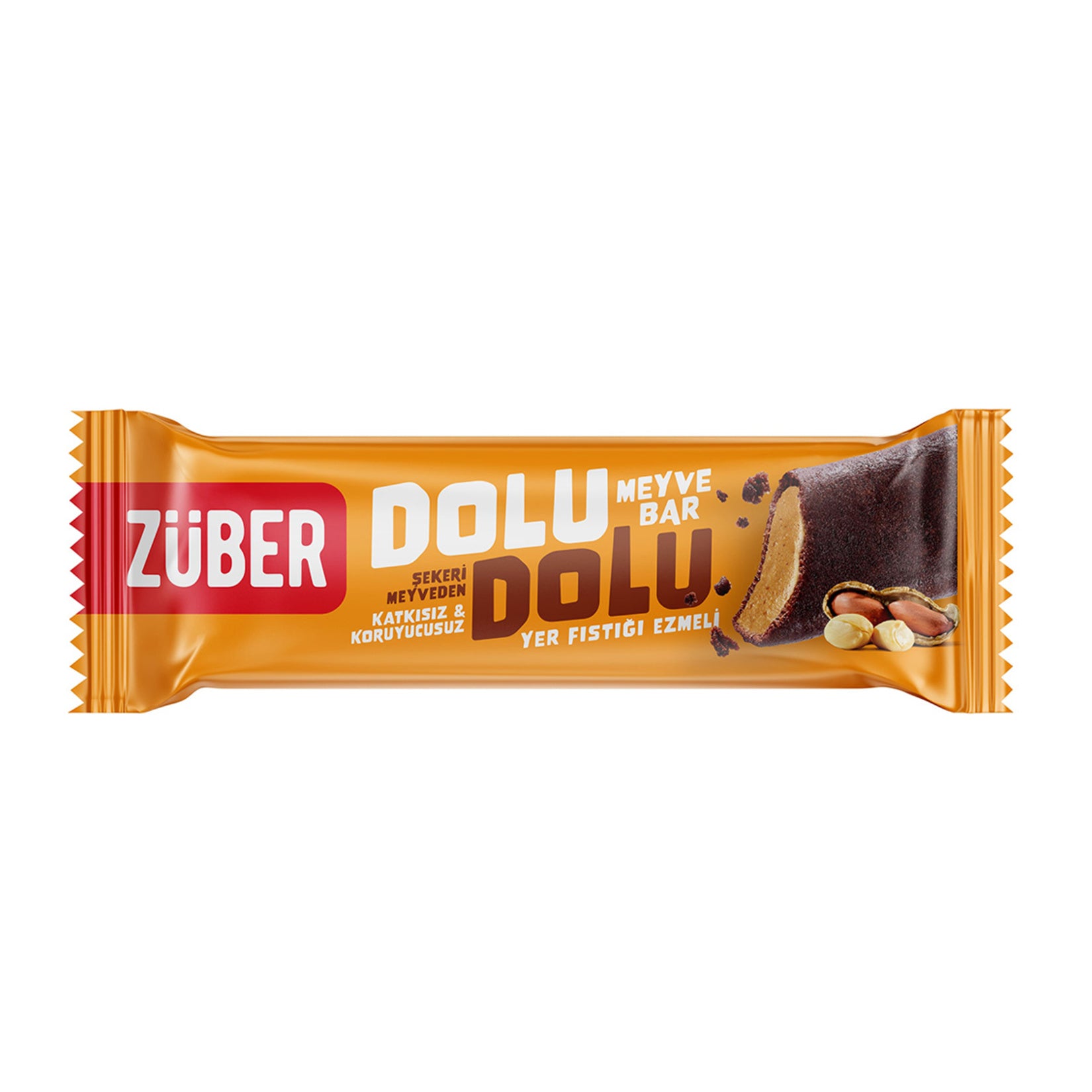 Züber Full Fruit Bar with Peanut Butter (Dolu Dolu Meyve Yer Fıstığı E