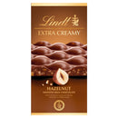 Lindt Extra Creamy Hazelnut Smooth Milk Chocolate 80g