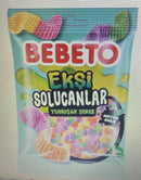Bebeto Sour Worms (Ekşi Solucanlar) 80g
