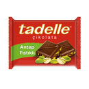 Tadelle Pistachio-flavored Milk Chocolate Bar (Antep Fıstıklı Bol Sütlü Tablet Çikolata) 60g