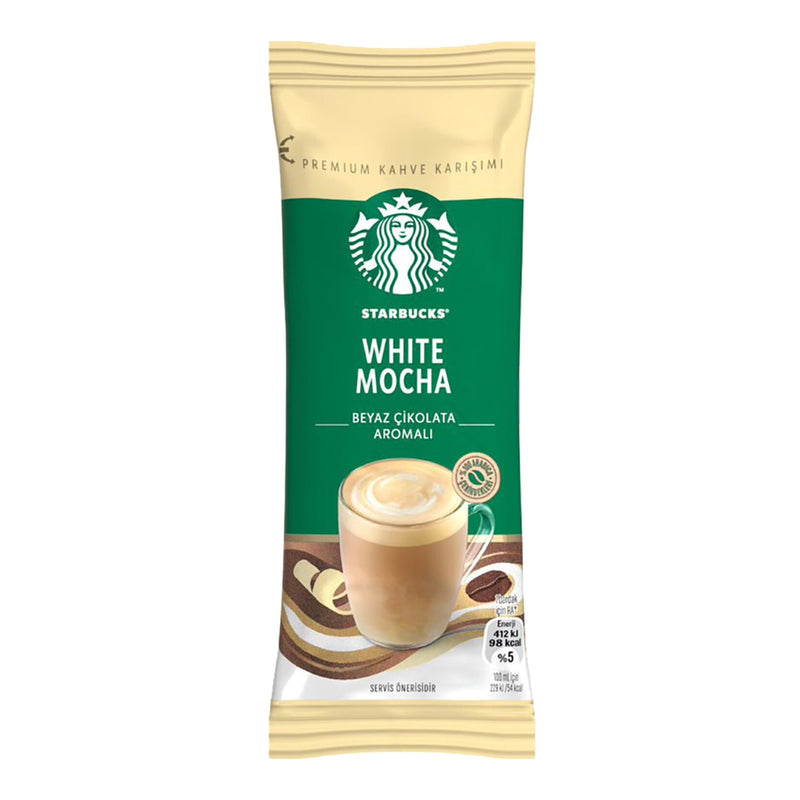 Starbucks White Mocha Premium Coffee (Beyaz Mocha Kahve Karışımı) 24g