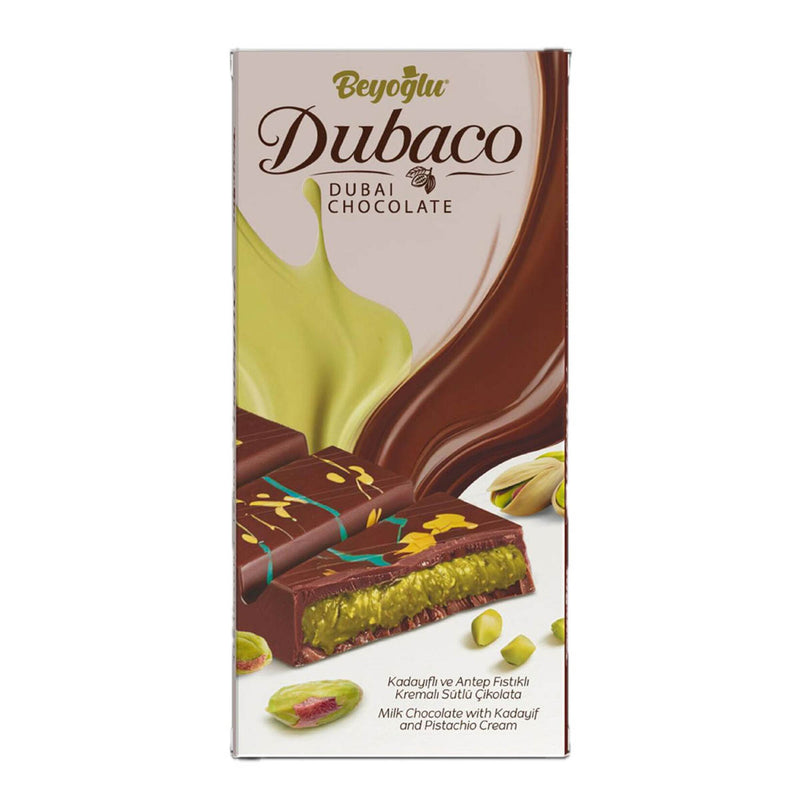 Beyoğlu Milk Dubai Chocolate (Sütlü Çikolata) 200g