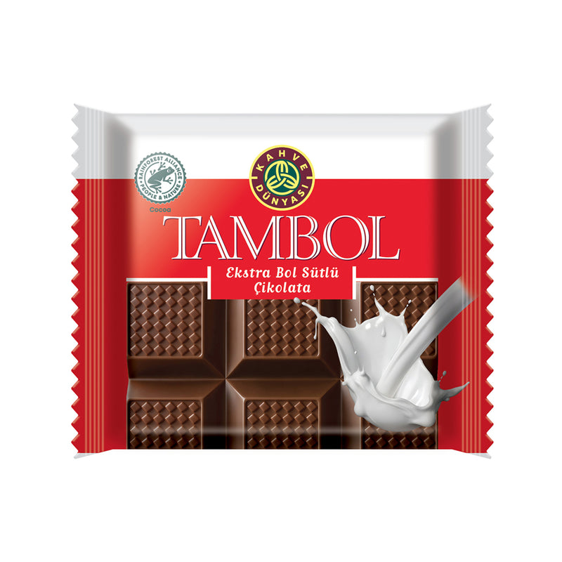 Kahve Dünyası Tambol Lots of Milk Chocolate (Bol Sütlü Çikolata) 77g