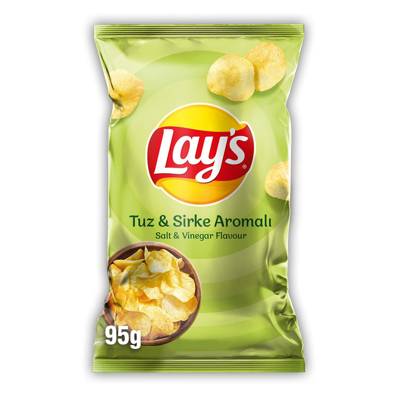 Lay's Vinegar Potato Chips (Sirkeli Patates Cipsi) 95g