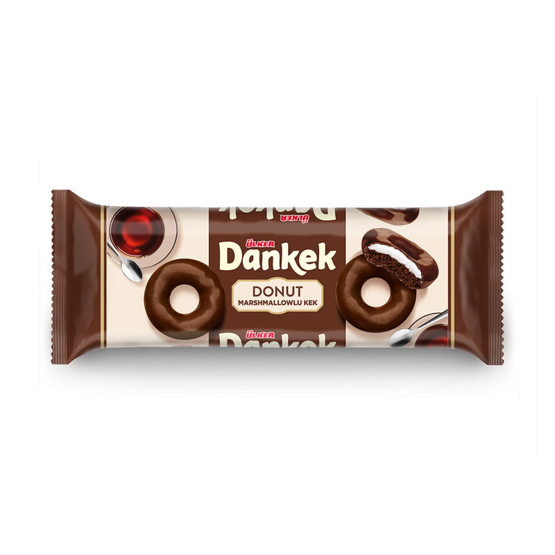 Ülker Dankek Donut Marshmallow Chocolate Cake (Donut Marshmallowlu Çikolatalı Kek) 162g