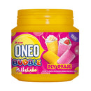 Ülker Oneo Bubble Strawberry & Banana Milkshake Flavored Chewing Gum (Çilek & Muz Milkshake Aromalı Sakız) 76g