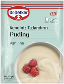 Dr.Oetker Make Your Own Vanilla Pudding (Kendiniz Tatlandırın) 40g