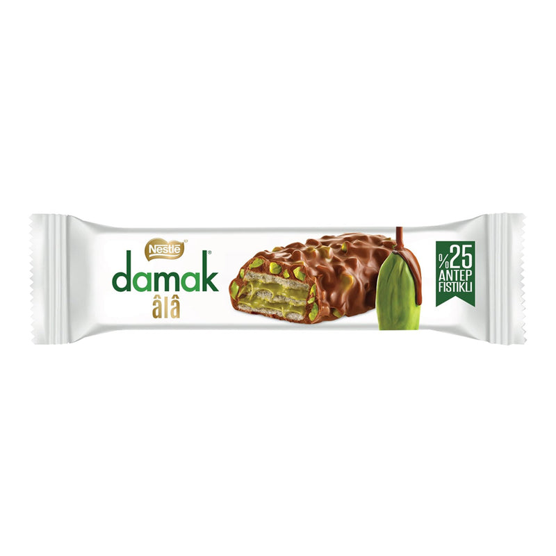 Nestle Damak Ala Wafer with Pistachios ( Fıstıklı Gofret) 30g