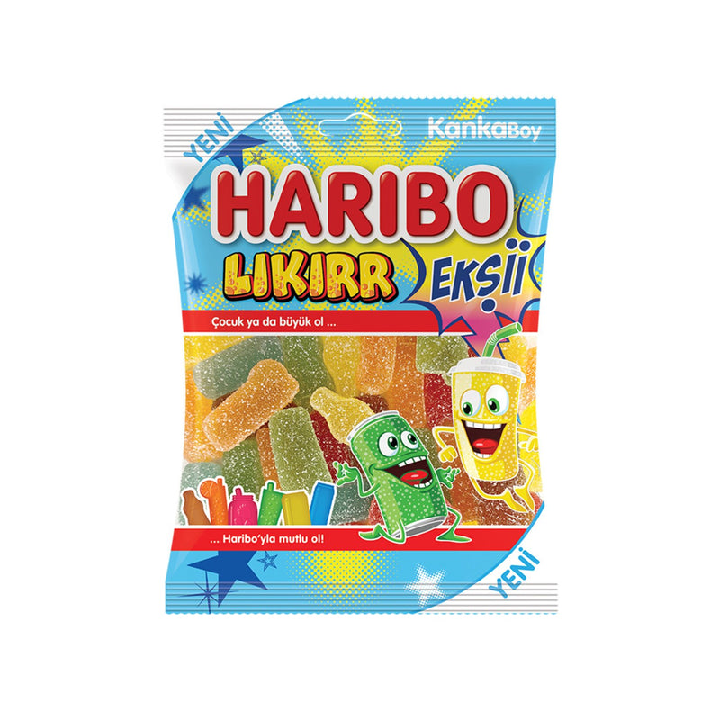 Haribo Sour Gummies Lıkırr (Ekşi Lıkırr) 70g