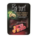 By İzzet Pistachio and Pomegranate Flavored Wick Turkish Delight (Antep Fıstıklı Nar Aromalı Fitil Lokum) 150g