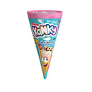 Ülker Kanky Milk Chocolate Strawberry Cloud Cone Wafer (Sütlü - Çilek Bulut Kornet Gofret) 26g
