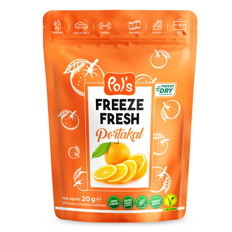 Pol's Freeze Slice Orange (Dilim Portakal) 20g