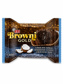 Eti Browni Gold Chocolate Cake with Coconut and Chocolate Sauce (Çikolata Soslu Hindistan Cevizli Çikolatalı Kek) 45g