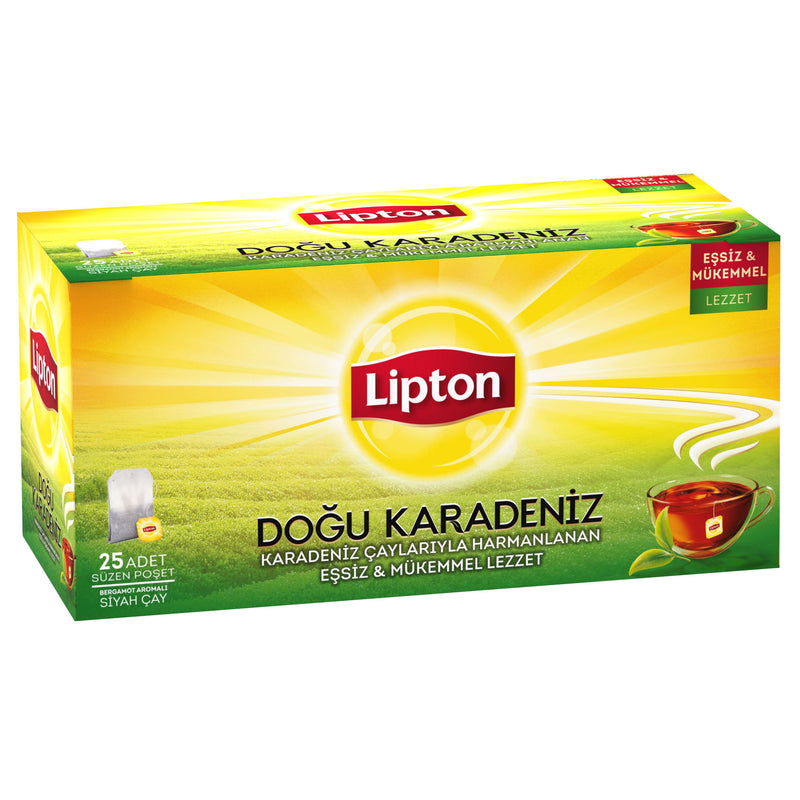 Lipton Doğu Karadeniz Black Tea (Bardak Poşet Çay Doğu Karadeniz) 25ad/pcs