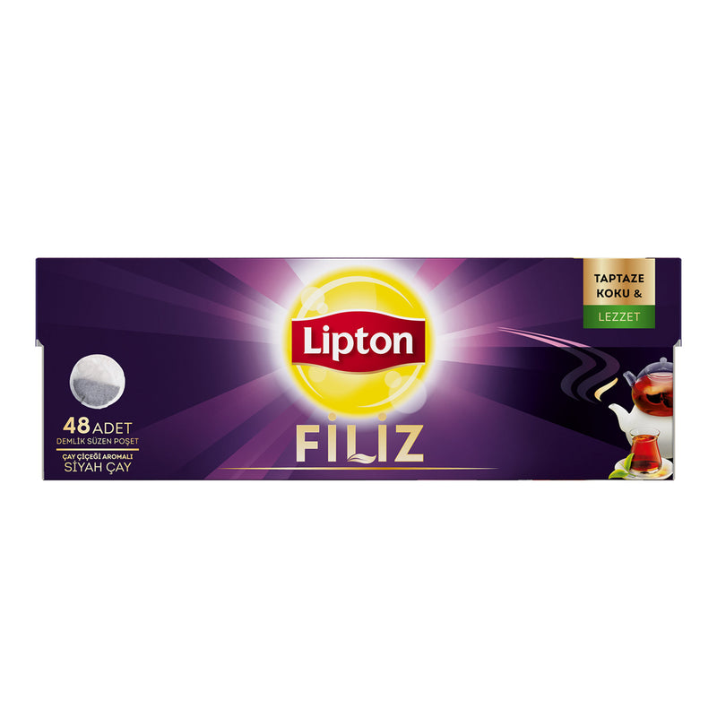 Lipton Filiz Teabags for Teapot (Demlik Poşet Çay) 48ad/pcs
