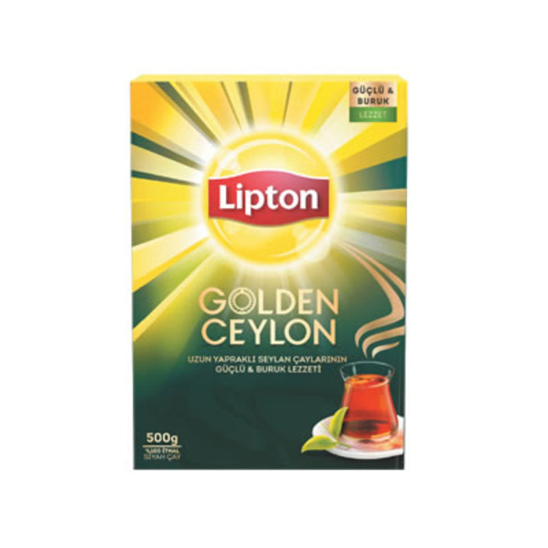 Lipton Loose-Leaf Golden Ceylon Black Tea (Dökme Çay Golden Ceylon) 500g