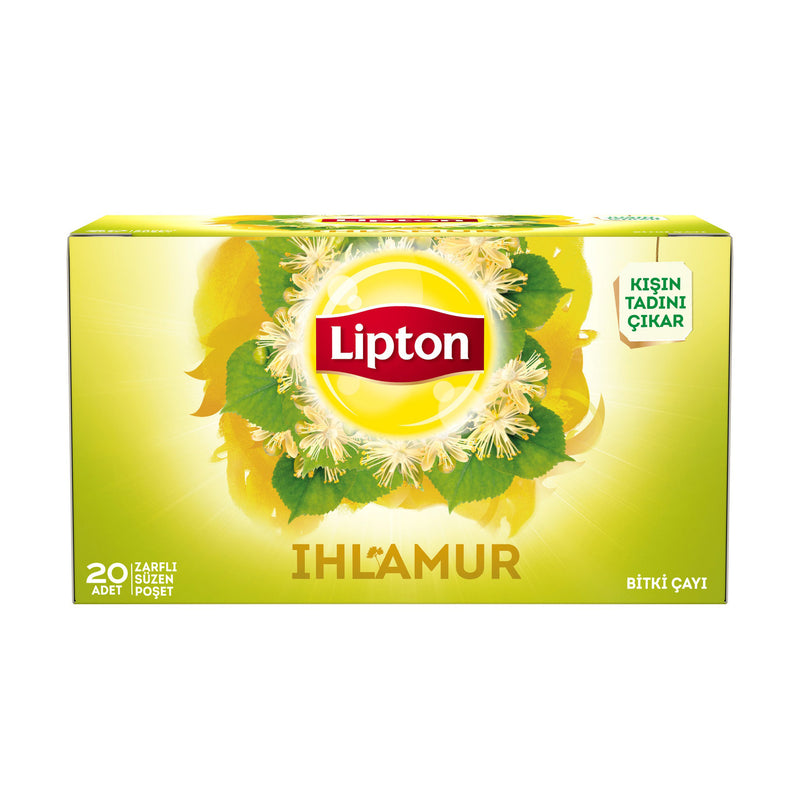 Lipton Linden Herbal Tea (Bardak Poşet Bitki Çayı Ihlamur 20'li) 32g