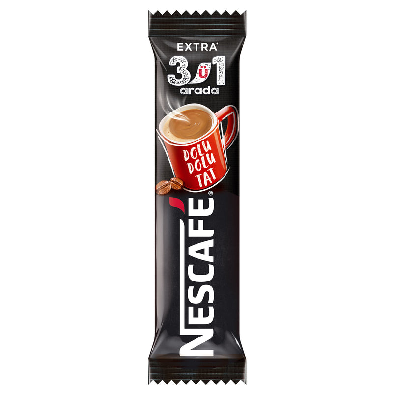 Nescafe Extra 3-in-1 Coffee Packet (3'Ü 1 Arada Extra) 16.5g