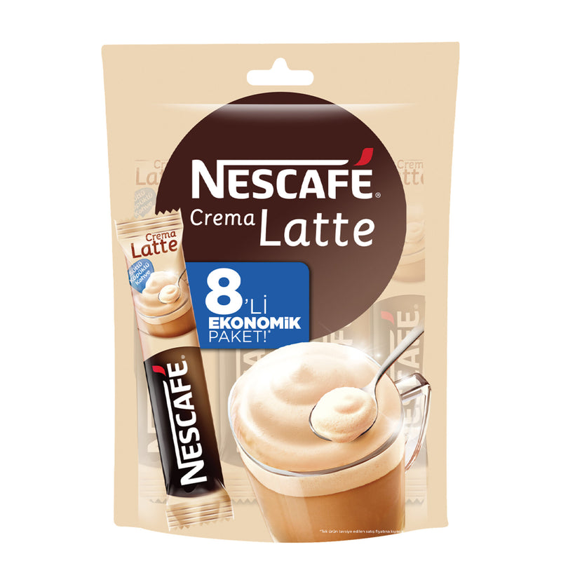 Nescafé Crema Latte 8 pcs (8'li Paket) 8X17g