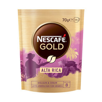 Nescafe Gold Alta Rica Coffee Ekonomik Paket 70g