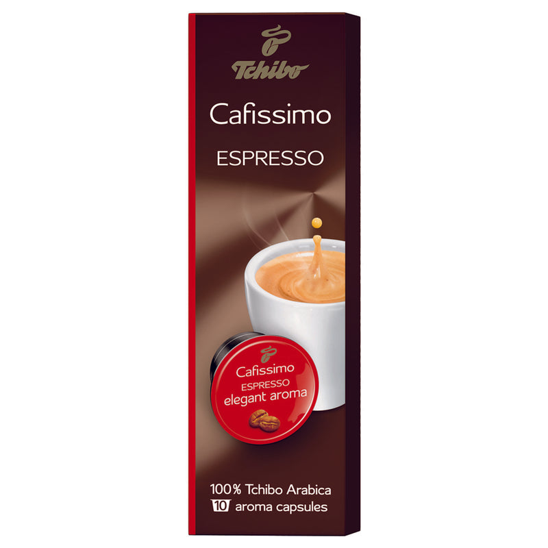 Tchibo Cafissimo Espresso Elegant Aroma Set of 10 Coffee Capsules (10'lu Kapsül Kahve) 70g