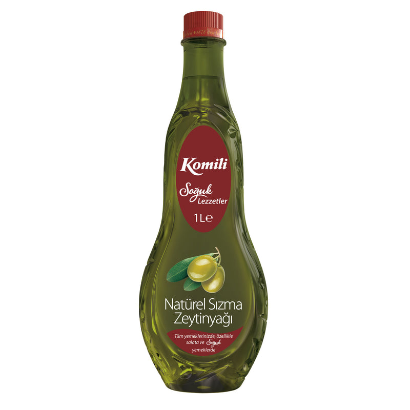 Komili Natural Extra Virgin Olive Oil (Sızma Zeytinyağı) 1000ml