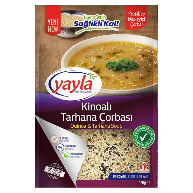 Yayla Tarhana Soup Mix with Quinoa (Pratik Çorba Kinoalı Tarhana Çorbası) 120g