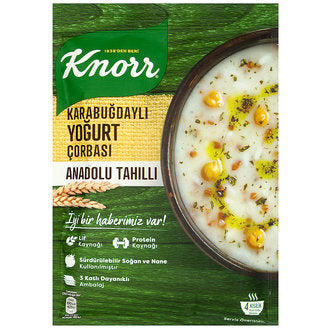 Knorr Buckwheat Yogurt Soup Mix (Karabuğdaylı Yoğurt Çorbası) 98g