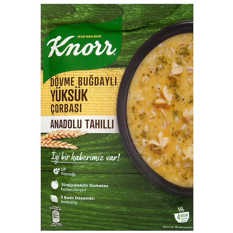 Knorr Cracked Wheat Soup Mix (Dövme Buğdaylı Yüksük Çorbası) 117g