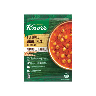 Knorr Bulgur Analı Kızlı Soup Mix (Bulgurlu Analı Kızlı Çorbası) 92g