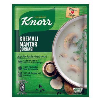 Knorr Cream of Mushroom Soup Mix (Kremalı Mantar Çorbası) 63g
