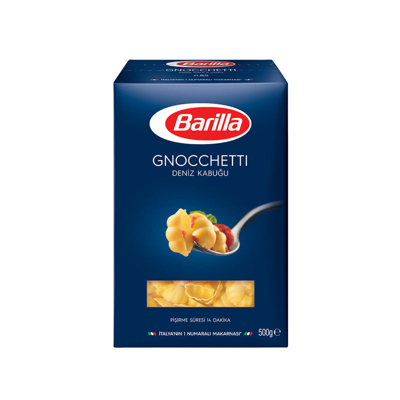 Barilla Gnochetti Scallop Pasta (Deniz Kabuğu Makarna) 500g